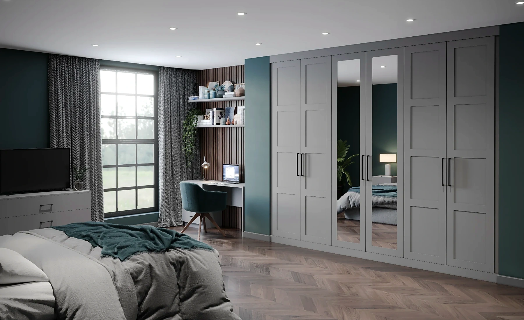 Fitted bedroom